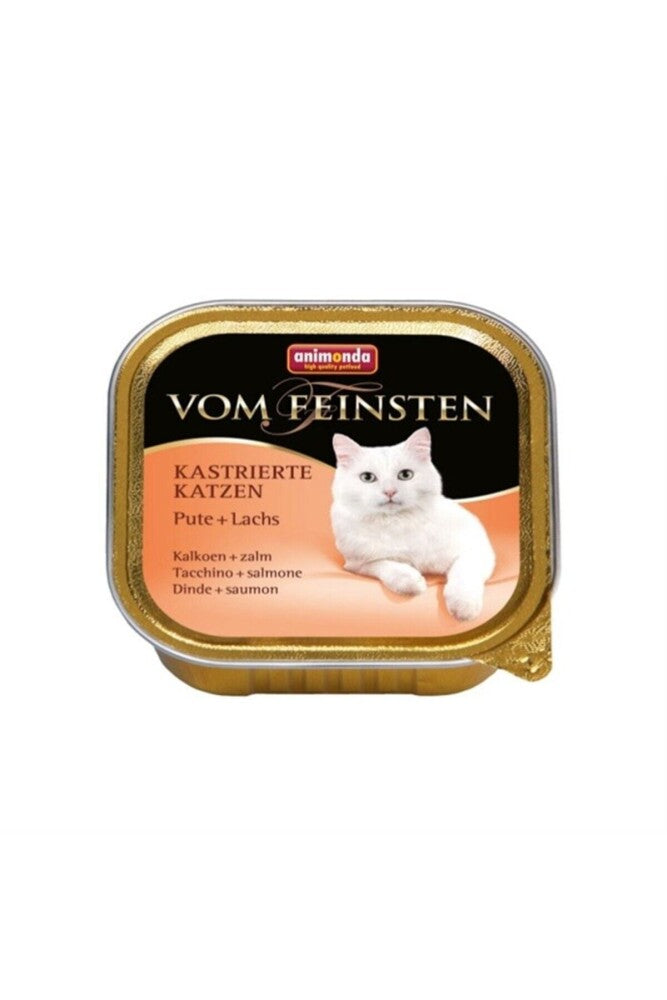 Animonda Hindili Ve Somonlu Kısırlaştırılmış Yetişkin Kedi Konservesi 100 GR | SRC: Barcode: 4017721838610